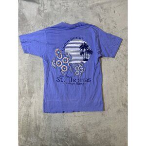 Spicy Tuna St. Thomas Virgin Islands Graphic Tee Purple M